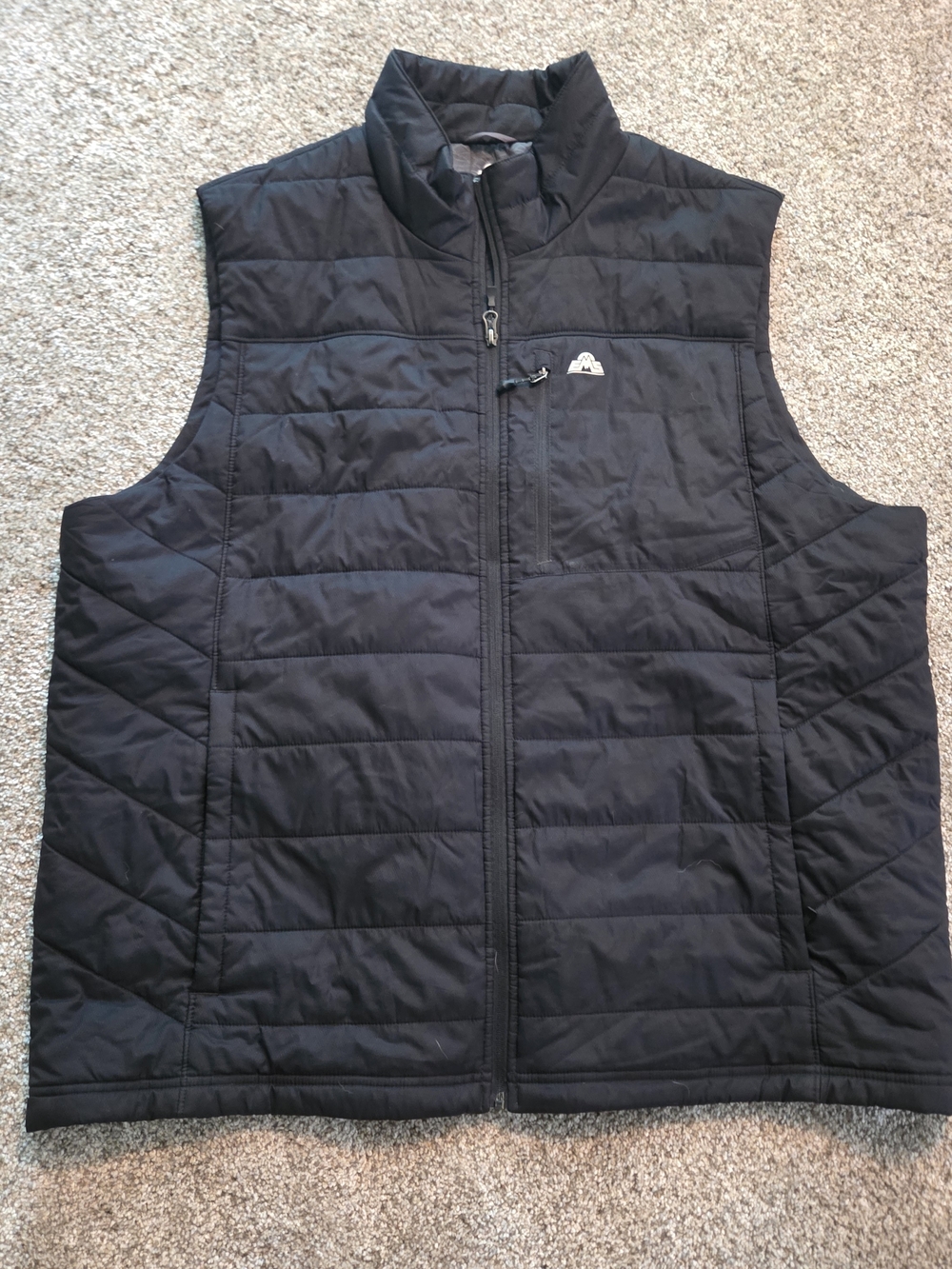 Eastern Mountain Sports Black Quilted Insulated Vest